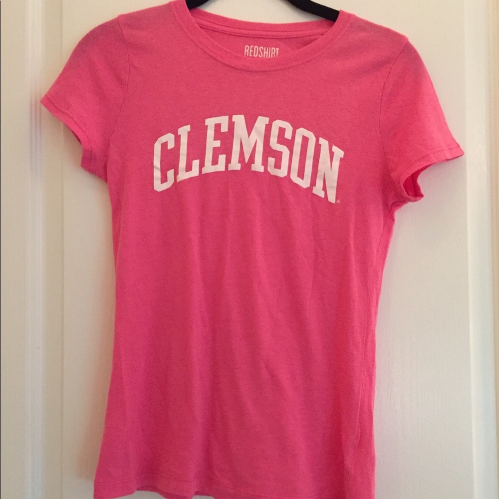 Pink Clemson Shirt